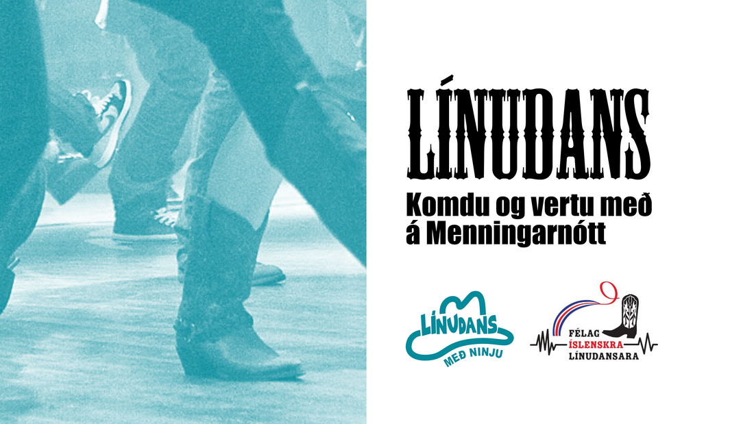 Línudansskólinn og Félag íslenskra línudansara taka höndum saman og kynna línudans á Menningarnótt